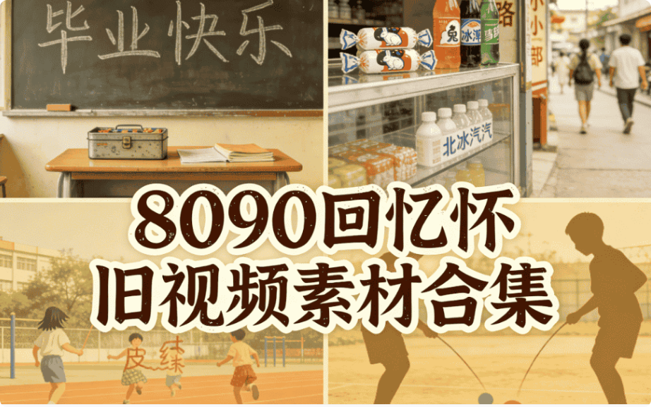 校园青春·童年时光，唤醒一代人的集体记忆-未央阁资源网
